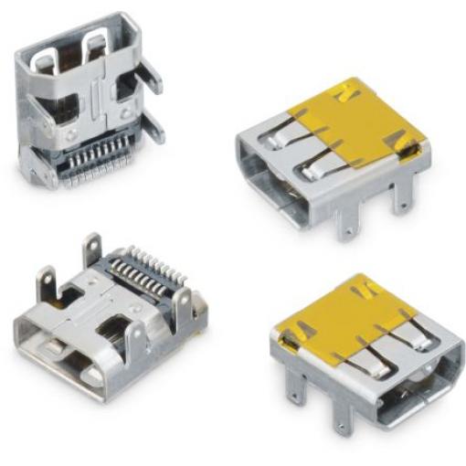 Wurth Elektronik Konektor paměťové karty, číslo řady: WR-COM Micro HDMI Horizontal SMT, počet řad: 2, počet kontaktů: