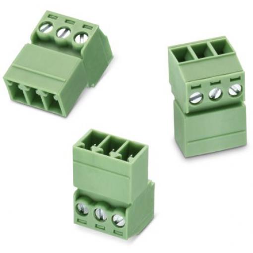 Wurth Elektronik Zásuvný blok Terminal, řada: WR-TBL, rozteč: 3.81 mm, počet řad: 1, počet kontaktů: 4, orientace těla: