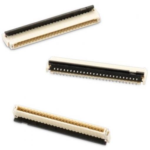 Wurth Elektronik Konektor FPC, řada: 687, počet kontaktů: 12, počet řad: 1, rozteč: 0.5 mm Vnější, orientace těla: