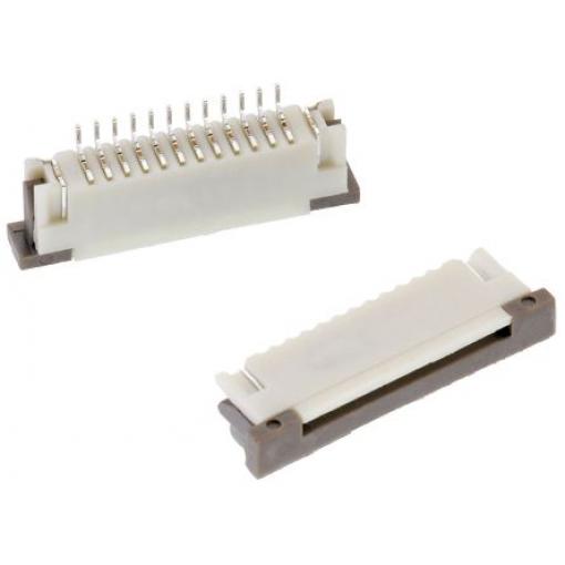 Wurth Elektronik Konektor FPC, řada: 686, počet kontaktů: 4, počet řad: 1, rozteč: 1 mm Vnější, orientace těla: