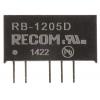 Recom Měnič DC/DC RB, výstup: ±5 V 500 V ac, Vin 13.2V dc 100 mA, Vin 10.8V 1 W -40 °C 85 °C Průchozí otvor