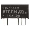 Recom Měnič DC/DC RP, výstup: ±12 V 5.2 kV dc, Vin 5.5V dc 42 mA, Vin 4.5V 1 W -40 °C 85 °C Průchozí otvor