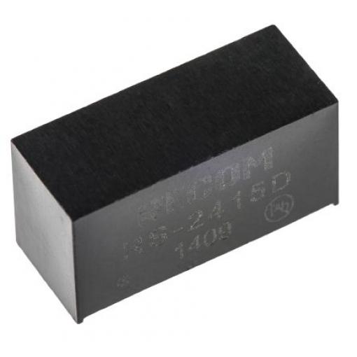 Recom Měnič DC/DC RS, výstup: ±15 V 500 V ac, Vin 36V dc 67 mA, Vin 18V 2 W -40 °C 85 °C Průchozí otvor