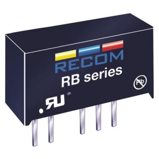 DC-DC převodník 1W, výstup: 5V dc 200mA 1kV dc, Vin 4,5 → 5,5 V DC