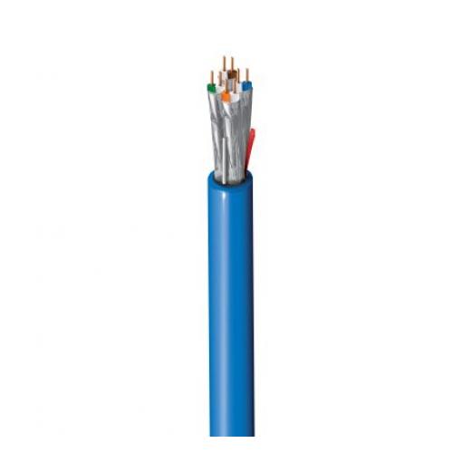 Belden Cat6a Ethernetové kabely, řada: 1685ENH, Šedá, Nízko dýmivý bezhalogenový, 72 V 500 m, typ pláště: Stíněné