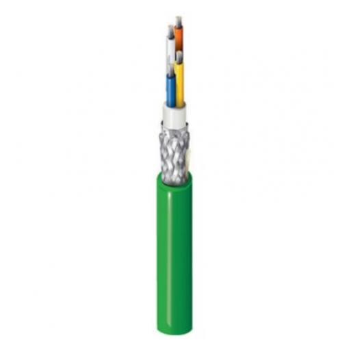 Belden Cat5e Ethernetové kabely, řada: 7961A, Zelená, Polyvinylchlorid 305 m, typ pláště: Stíněné Stíněný