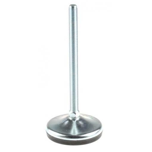 RS PRO M12 80 mm Zinkovaná ocel Nastavitelná noha 1000 kg 10 °