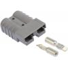 Anderson Power Products Nabíječka baterií, řada: 50 Vnější, počet kontaktů: 2, 600 V, orientace těla: Rovný, Kabel 50A,