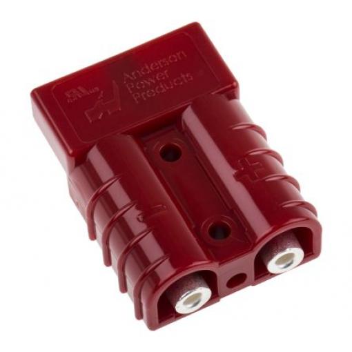 Anderson Power Products Nabíječka baterií, řada: 50 Vnější, počet kontaktů: 2, 600 V, orientace těla: Rovný, Kabel 50A,