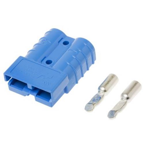 Anderson Power Products Nabíječka baterií, řada: SB50 Vnější, počet kontaktů: 2, 600 V, orientace těla: Rovný, Kabel
