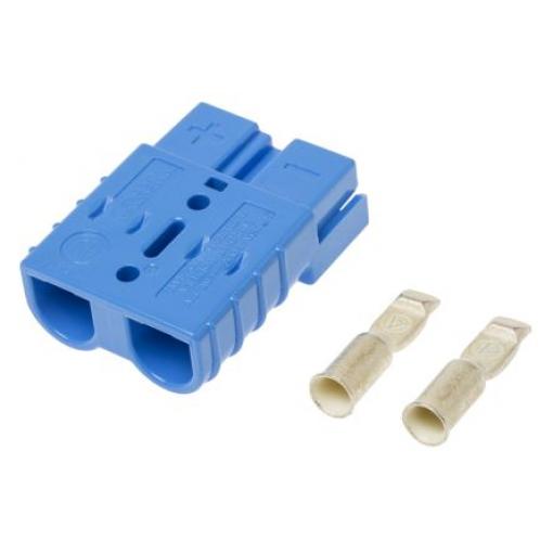 Anderson Power Products Nabíječka baterií, řada: SB50 Vnější, počet kontaktů: 2, 600 V, orientace těla: Rovný, Kabel