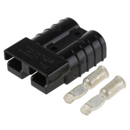 Anderson Power Products Nabíječka baterií, řada: SB50 Vnější, počet kontaktů: 2, 600 V, orientace těla: Rovný, Kabel