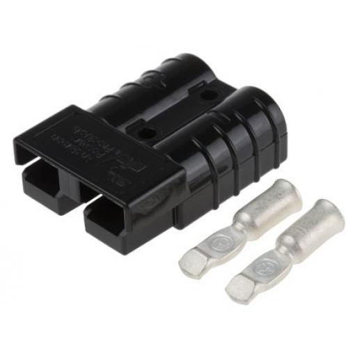 Anderson Power Products Nabíječka baterií Vnější, počet kontaktů: 2, orientace těla: Rovný, Kabel 50A, pokovení:
