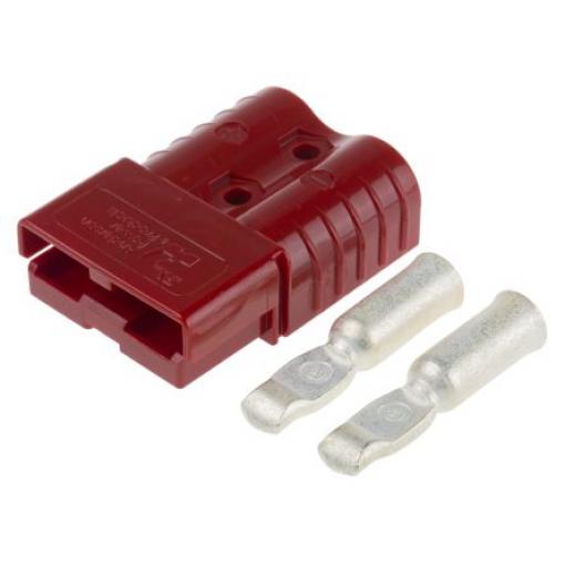 Anderson Power Products Nabíječka baterií, řada: SB120 Vnější, počet kontaktů: 2, 600 V, orientace těla: Rovný, Kabel