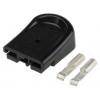 Anderson Power Products Nabíječka baterií, řada: Powerpole 15-45 Vnější, počet kontaktů: 2, 600 V, orientace těla: