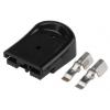 Anderson Power Products Nabíječka baterií, řada: Powerpole 15-45 Vnější, počet kontaktů: 2, 600 V, orientace těla: