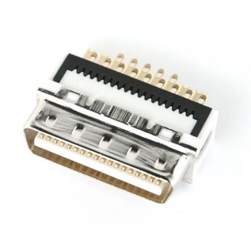 Konektor SCSI, řada: DX Vnější, počet kontaktů: 36, orientace těla: Rovný, Kabel, rozteč: 1.27 mm, Hirose Pájecí