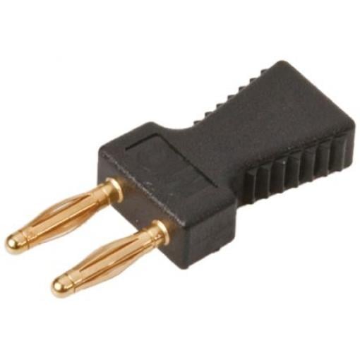 Staubli Propojka, řada: KS2 Vnější, Rovný barva Černá, počet kontaktů: 2, počet řad: 1, rozteč: 6 mm