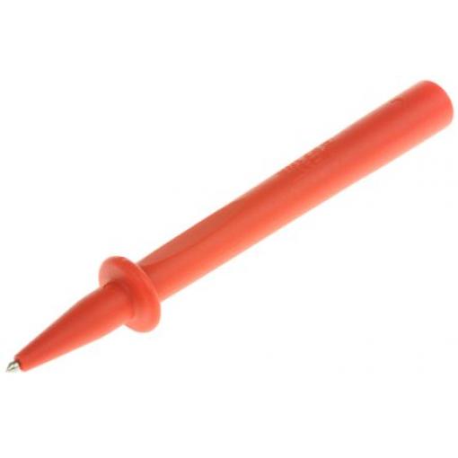 Zkušební sonda, 1 kV, Červená S pružinou, 2 mm Staubli 4 mm 1A