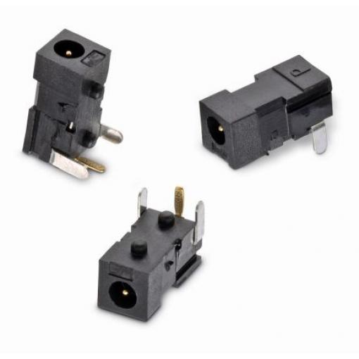 Napájecí zásuvka stejnosměrná, řada: WR-DC, průměr kolíku: 2.35mm, orientace těla: Pravý úhel, Průchozí otvor, 2A, 12 V