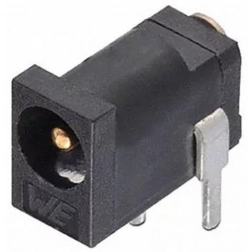 Wurth Elektronik Napájecí zásuvka stejnosm., řada: WR-DC, orientace těla: Pravý úhel Zásuvka DC, 30.0 V 2A, Montáž do