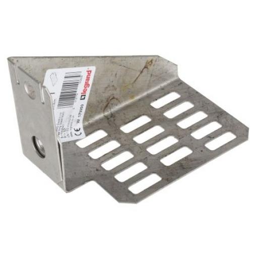 Příslušenství kabelového žlabu, Konzolový držák, Nerezová ocel Legrand 100mm 74 mm