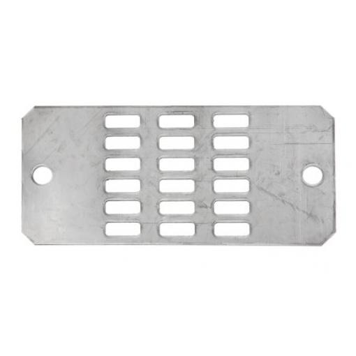 Příslušenství kabelového žlabu, Lichoběžníkový držák, Nerezová ocel Legrand 100mm