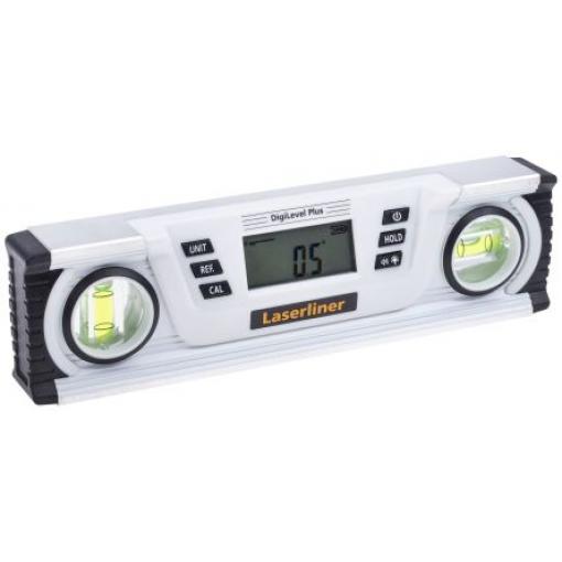 Klinometr s LCD 081.249A Magnetický Digitální, délka: 240 mm Laserliner Kalibrováno