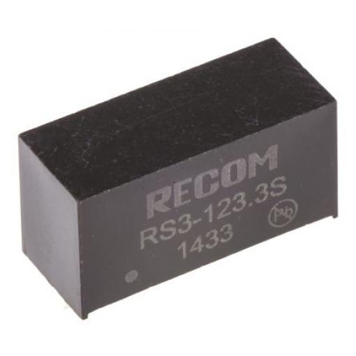 Recom, výstup: 3.3V dc