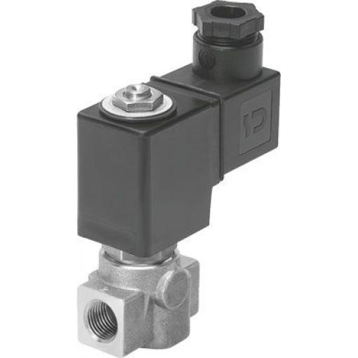 Pneumatický solenoidový ventil 2/2, Zavřeno, Monostabilní, řada: VZWD G Elektřina, max. průtok: 0.3 m³/h Festo 24 V