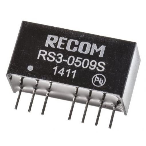 Recom, výstup: 9V dc 333 mA