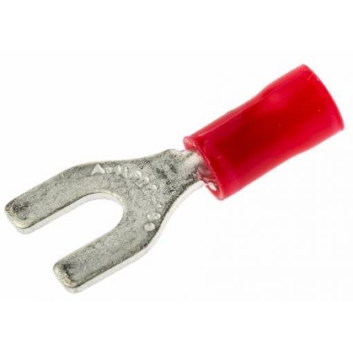 Krimpovací plochý konektor, řada: PLASTI-GRIP, Izolované, M3.5 barva Červená, max. AWG: 16 AWG, min. AWG: 22 AWG, TE
