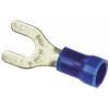 Krimpovací plochý konektor, řada: PLASTI-GRIP, Izolované, M4 barva Modrá, max. AWG: 14 AWG, min. AWG: 16 AWG, TE