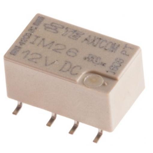 TE Connectivity Signálové relé DPDT Povrch 2 A 12 V dc IM