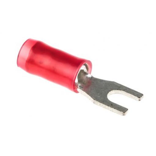 Krimpovací plochý konektor, řada: PIDG, Izolované, M2.5 barva Červená, max. AWG: 16 AWG, min. AWG: 22 AWG, TE