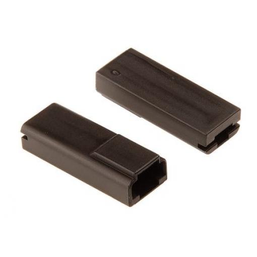 Pouzdro krimpovací svorky, řada: FASTON .250, počet kontaktů: 1, Polyamid 66, Přírodní, šířka jazýčku: 6.35 mm TE