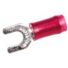Krimpovací plochý konektor, řada: PIDG, Izolované, M3.5 barva Červená, max. AWG: 16 AWG, min. AWG: 22 AWG, TE