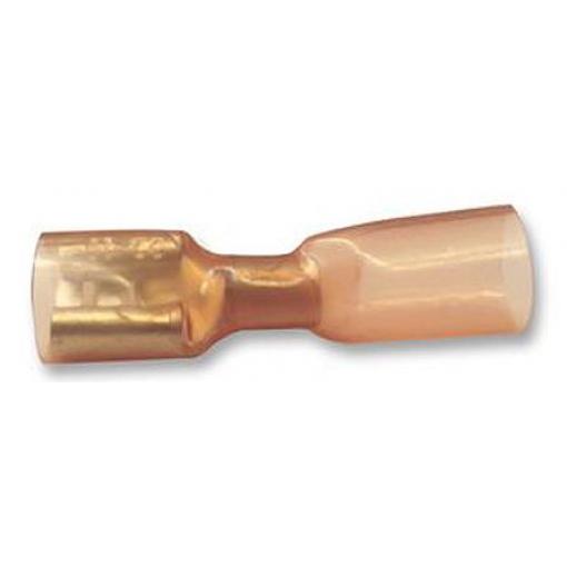 TE Connectivity Zásuvný konektor, řada: DuraSeal Izolované, 6.35 x 0.81 mm, Červená Vnitřní, izolační: Tepelně