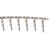 TE Connectivity Zásuvný konektor, řada: FASTIN-FASTON .110 Neizolované, 2.79 x 0.79 mm, Černá Vnější, celková délka: