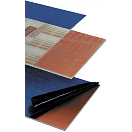 Fortex Mědí pokovená deska 03-5153-1 2 Skelný laminát FR4 s 35 μm tloušťkou mědi 233.4 mm