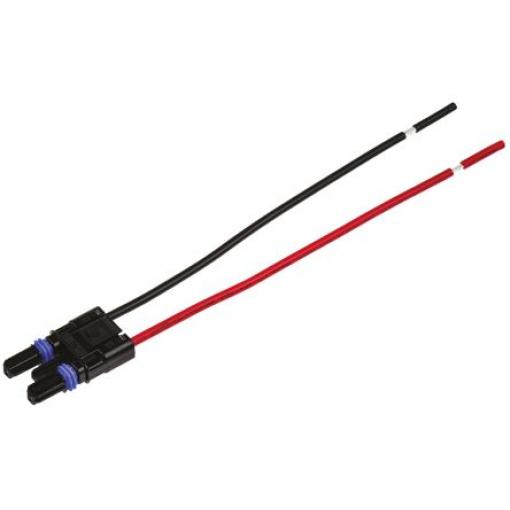 TE Connectivity Konektor pro osvětlení, řada: SlimSeal SSL Vnější Kabelové sestavy Vodič 3.5A, délka kabelu: 0.1 m, IP67