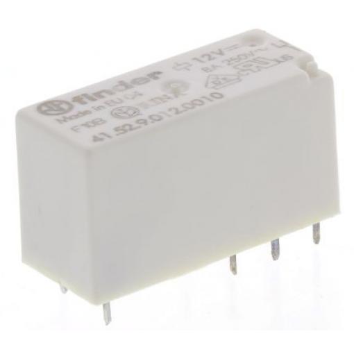 Finder Výkonové relé DPDT Montáž na plošný spoj 8 A 12 V dc 41