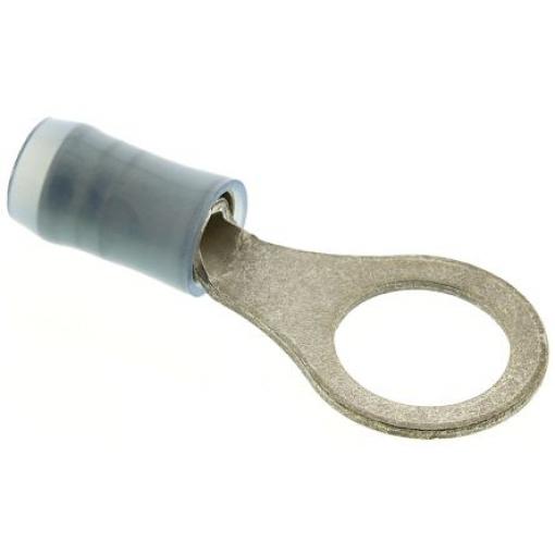 Očková koncovka, řada: PIDG, pokovení: Cín, M8, Modrá, 105 °C, min. AWG: 16 AWG, max. AWG: 14 AWG, Izolované, TE