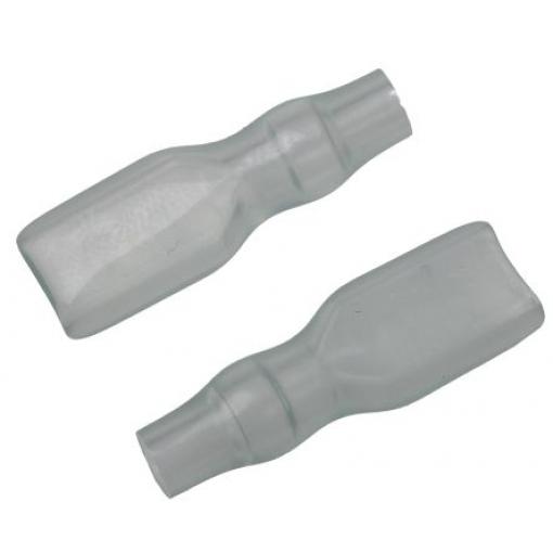 Pouzdro krimpovací svorky, řada: FASTON .187, počet kontaktů: 1, Plastové, Přírodní, šířka jazýčku: 3.7 mm TE