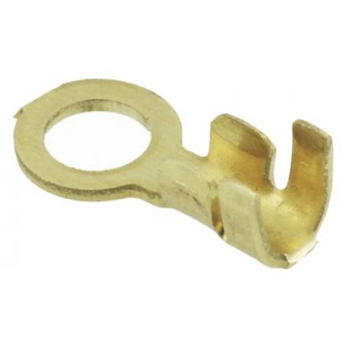 Očková koncovka, řada: 61764, M3.5, Žlutá, 110 °C, min. AWG: 20 AWG, max. AWG: 16 AWG, Neizolované, -40 °C, TE