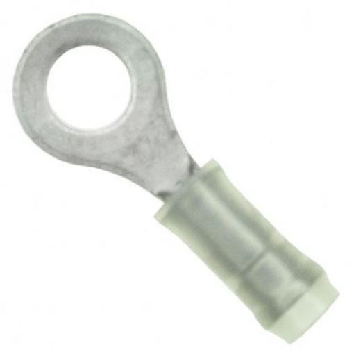 Očková koncovka, řada: PIDG, pokovení: Cín, M4, Přírodní, 105 °C, min. AWG: 24 AWG, max. AWG: 20 AWG, Izolované, TE