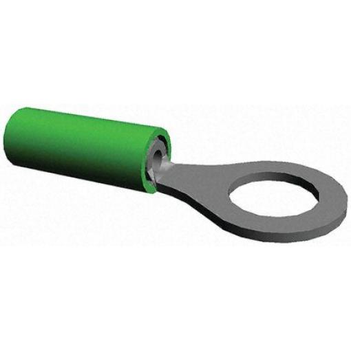 Krimpovací kroužková svorka, řada: PIDG, STRATO-THERM, pokovení: Nikl, M5, Zelená, max. AWG: 10AWG, izolovaná, min.