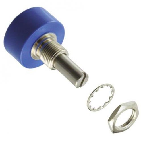 Potenciometr, průměr hřídele: 6.35 mm, řada: 6639 1 kΩ 15 % 1 W 6639S-1-102 Rotační, Montáž do panelu 1 Bourns