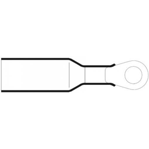 Očková koncovka, řada: DuraSeal, pokovení: Cín, M10, Červená, 125 °C, min. AWG: 22 AWG, max. AWG: 18 AWG, Izolované, -55