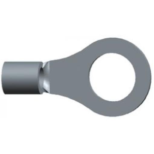 Očková koncovka, řada: Solistrand, pokovení: Cín, M8, 170 °C, min. AWG: 12 AWG, max. AWG: 10 AWG, Neizolované, TE